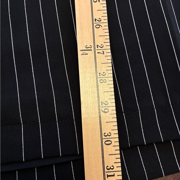 NWT Klesis Black Pinstripe Dress Size Small - Picture 7 of 8